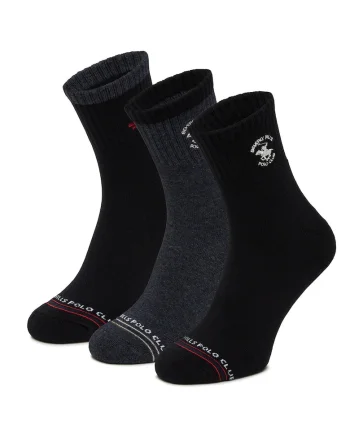 Set 3 perechi sosete barbati,  negru, 39-42