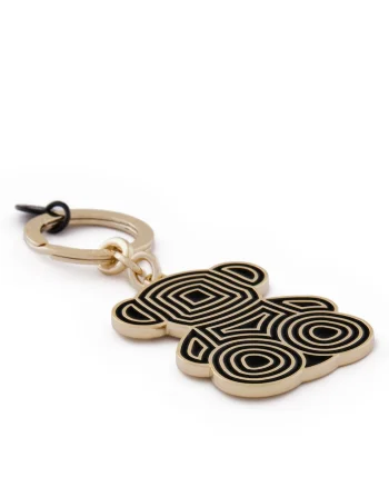 Breloc  negru, plastic, One Size INTL