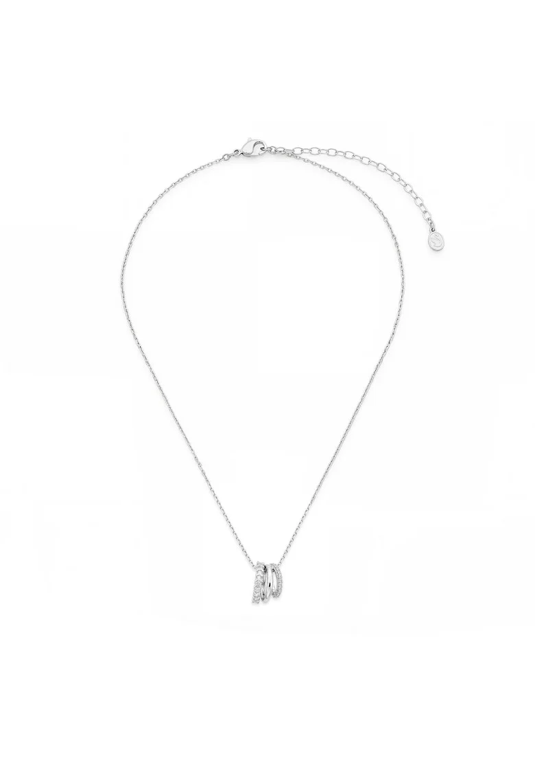 Colier dama,  argintiu, One Size INTL