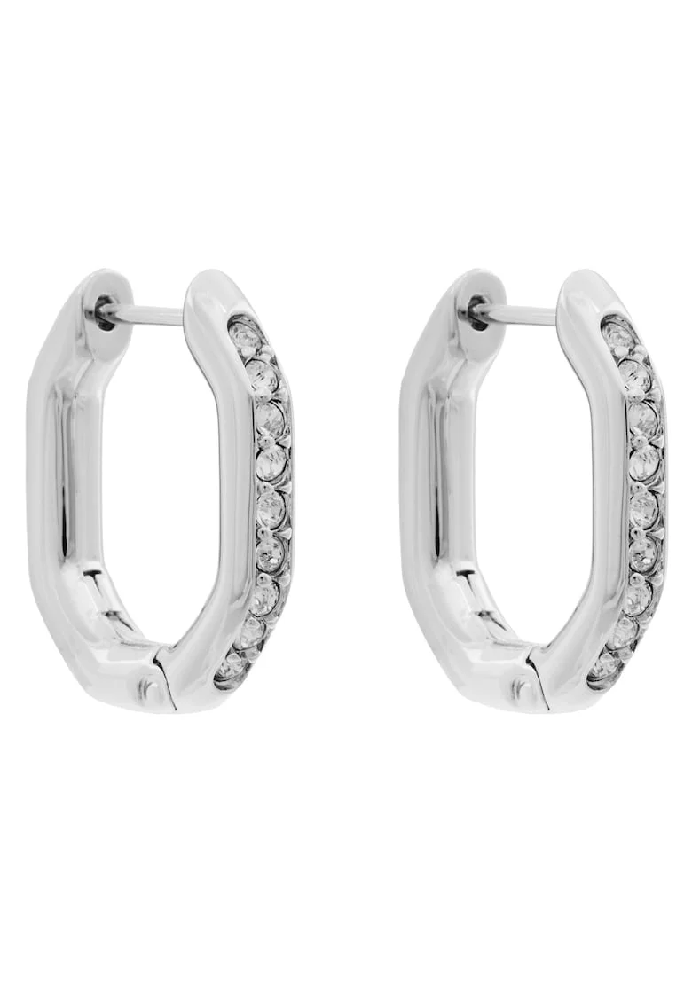 Cercei dama,  argintiu, One Size INTL