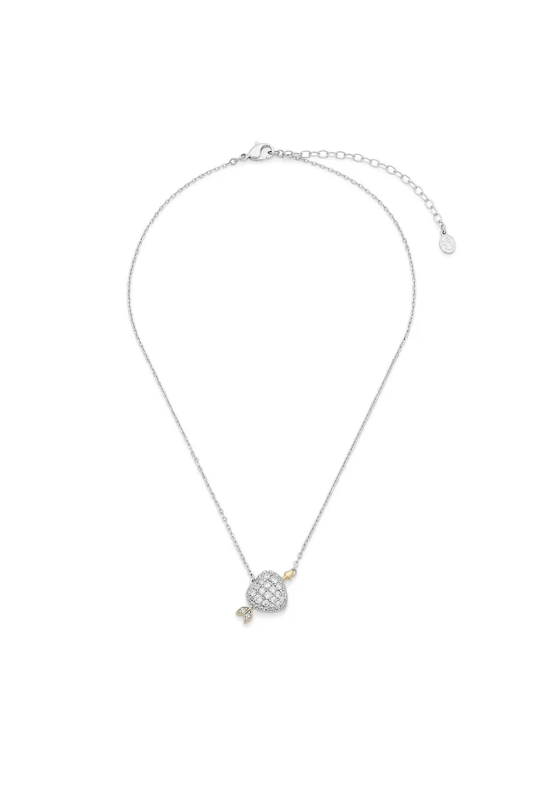 Colier dama,  One Size, Argintiu