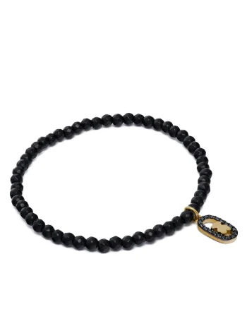 Bratara dama,  plastic, negru, One Size INTL
