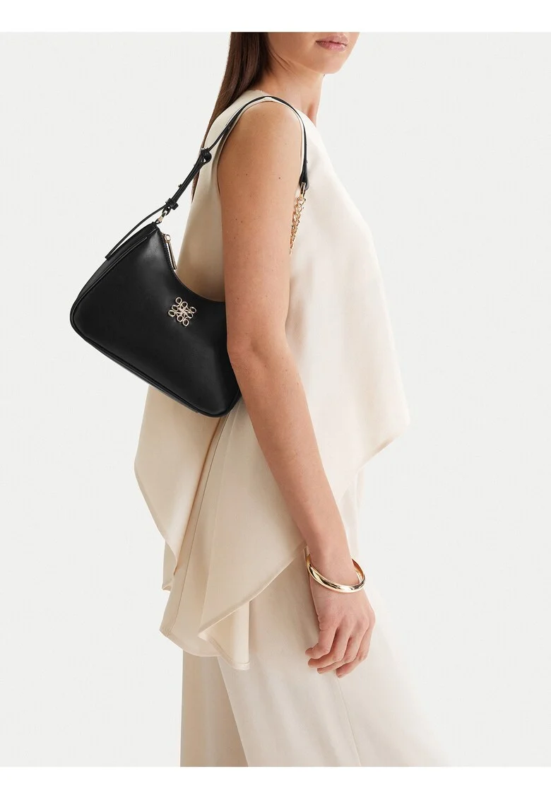 Geanta dama,  plastic, negru, One Size INTL