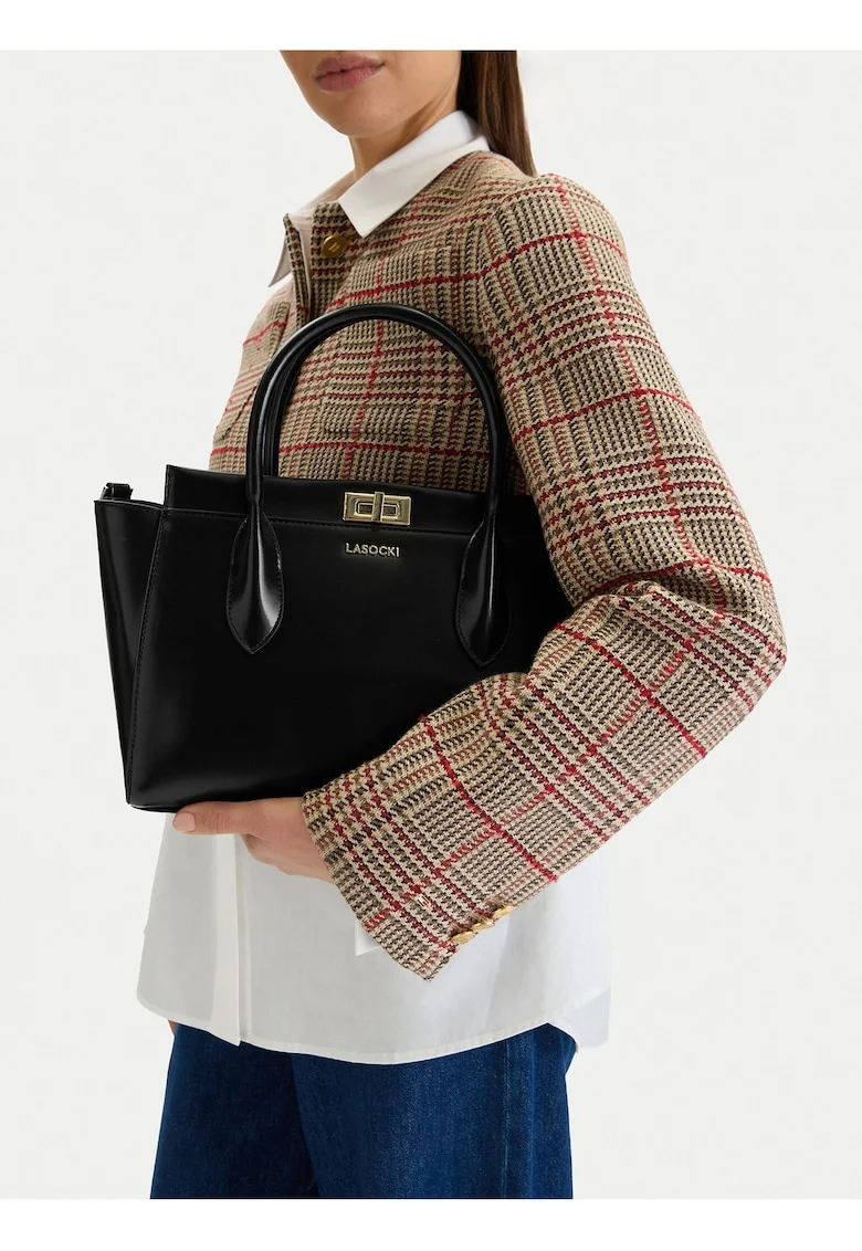 Geanta tote,  neagra, One Size INTL