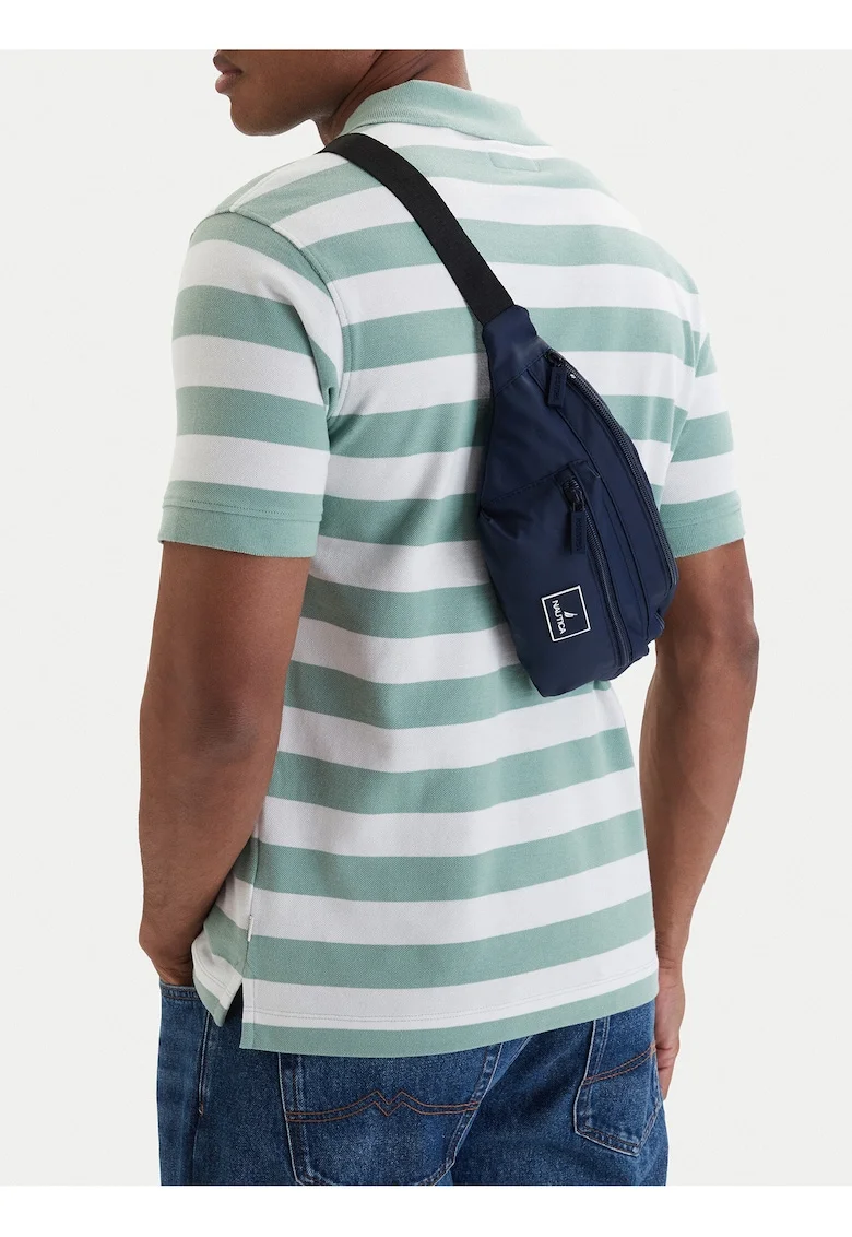 Geanta barbati,  tkanina, albastru, One Size INTL