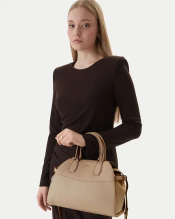 Geanta dama,  ecologica, bej, One Size INTL