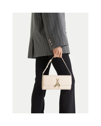 Geanta dama,  piele naturala, bej, One Size INTL