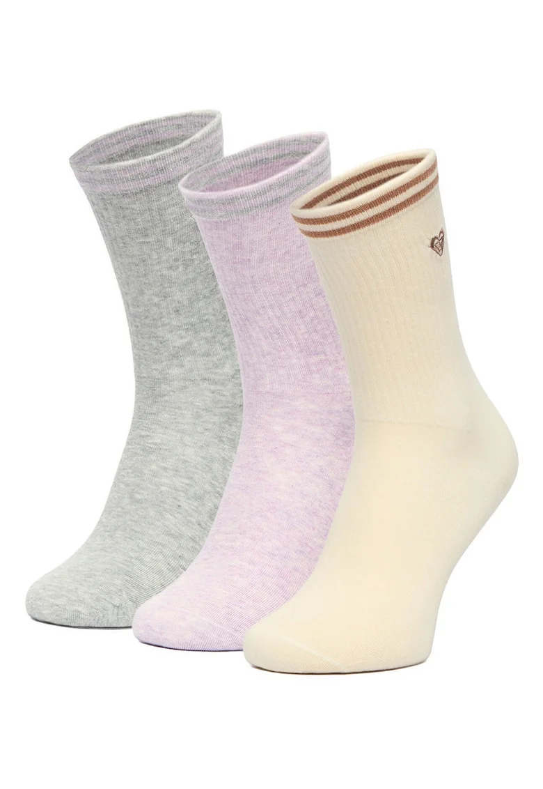 Set de 3 perechi de sosete lungi,  multicolor, 31-34