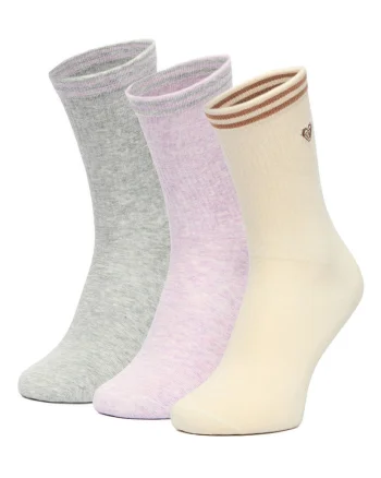 Set de 3 perechi de sosete lungi,  multicolor, 31-34