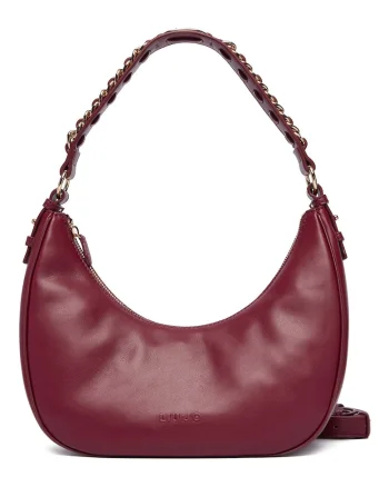 Geanta dama,  ecologica, rosie, One Size INTL, set cu sac de protectie