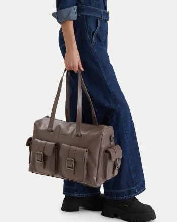 Geanta dama,  bej, One Size INTL