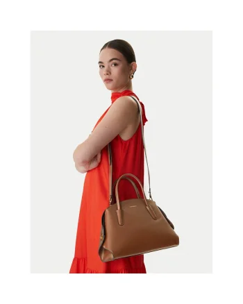 Geanta dama,  piele naturala, maro, One Size INTL