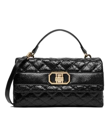 Geanta dama,  tkanina, negru, One Size INTL