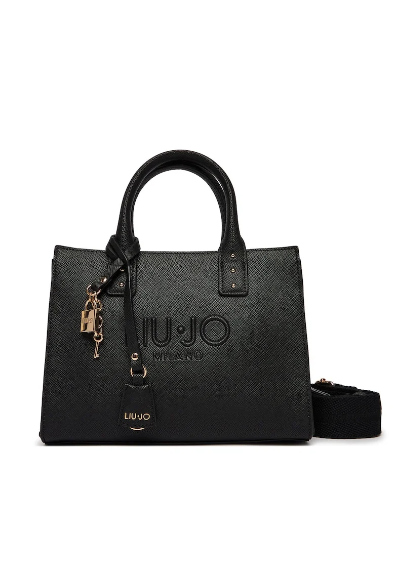 Geanta dama,  piele ecologica, neagra, One Size INTL