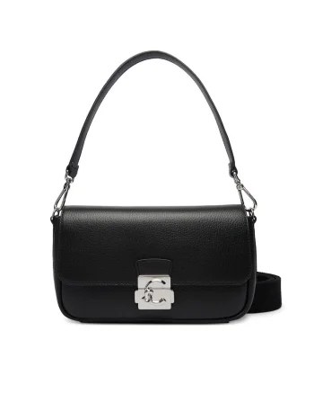 Geanta dama,  piele naturala, One Size, Negru