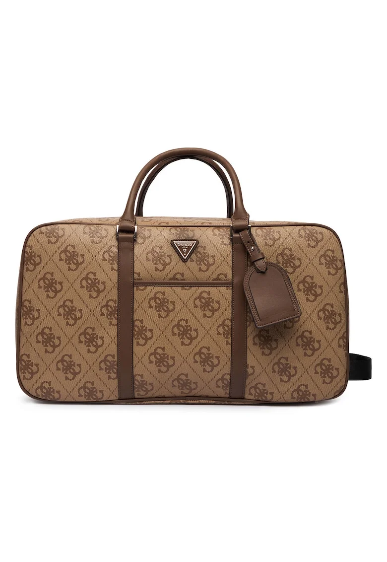 Geanta weekend  ecologica, maro, One Size INTL, cu compartiment pentru laptop
