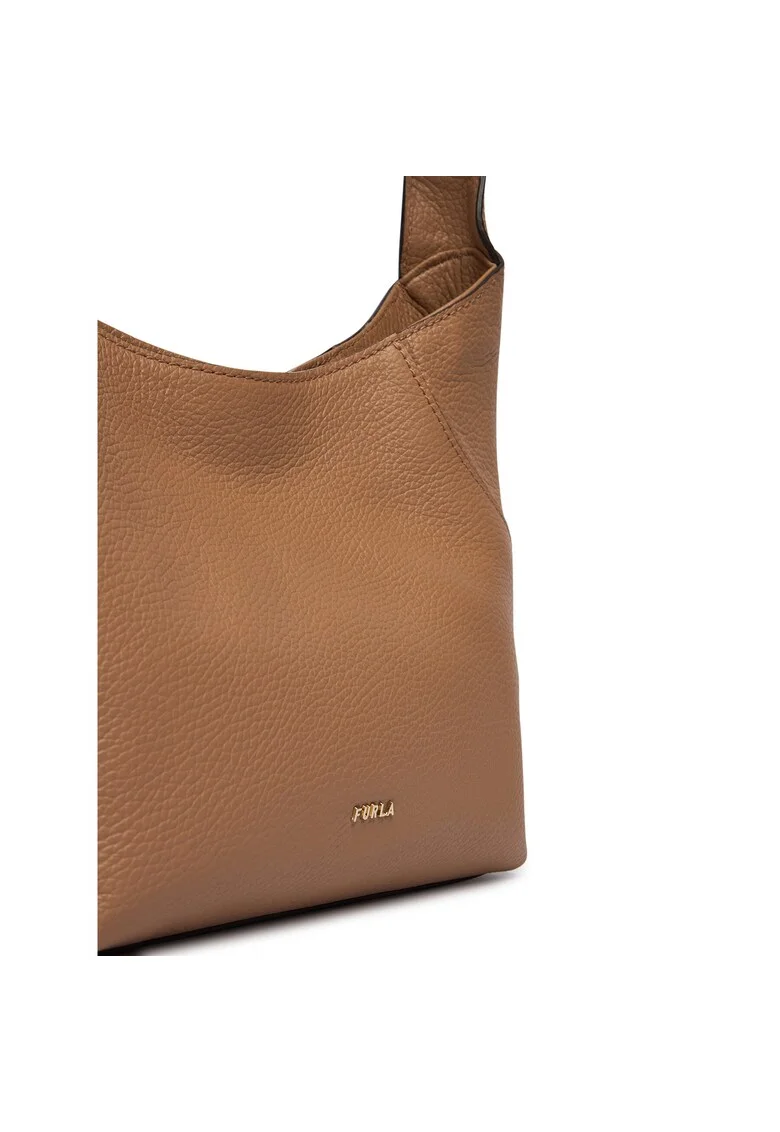 Geanta dama,  piele naturala, maro, One Size INTL