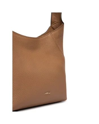 Geanta dama,  piele naturala, maro, One Size INTL