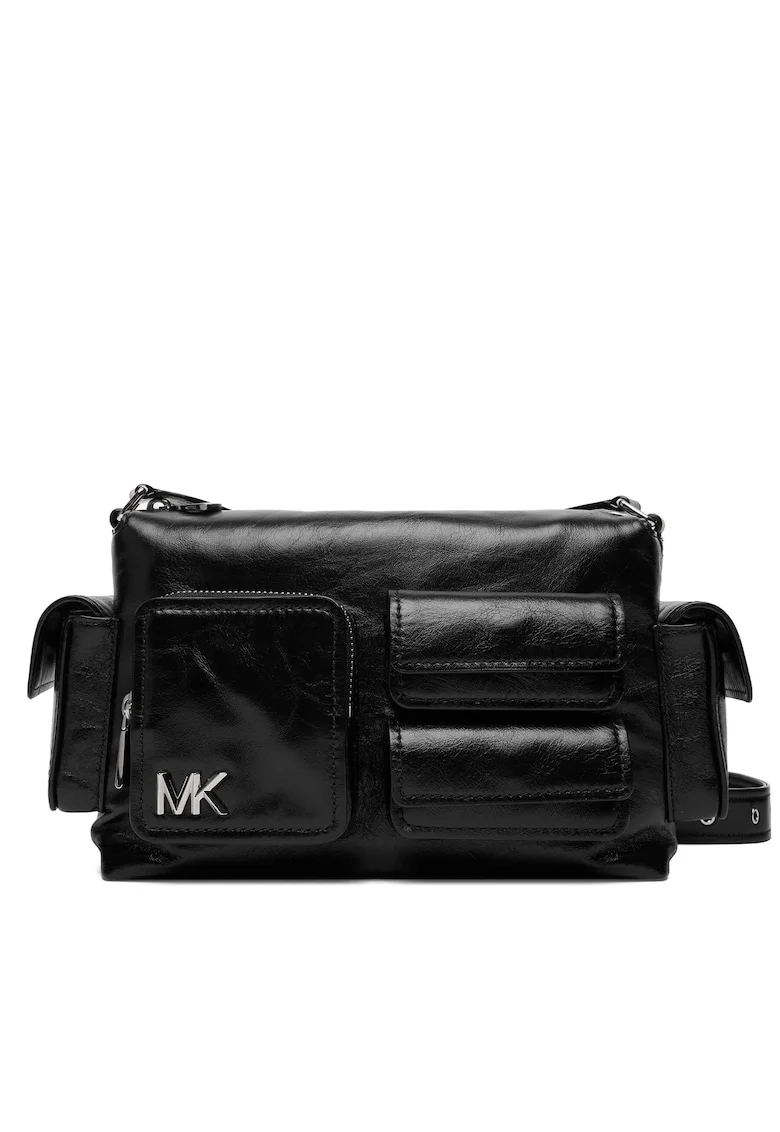 Geanta dama,  piele naturala, neagra, One Size INTL