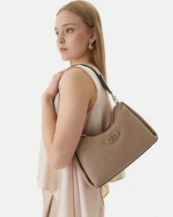Geanta dama,  ecologica, bej, One Size INTL