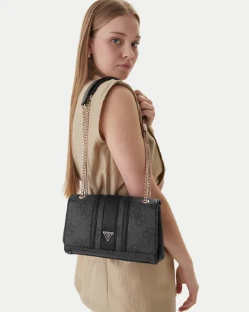 Geanta dama,  ecologic, gri, One Size INTL, set cu sac impotriva prafului