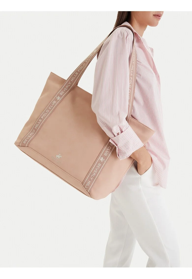 Geanta shopper,  roz, One Size INTL