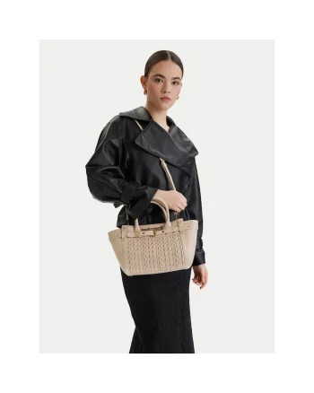 Geanta dama,  ecologica, bej, One Size INTL