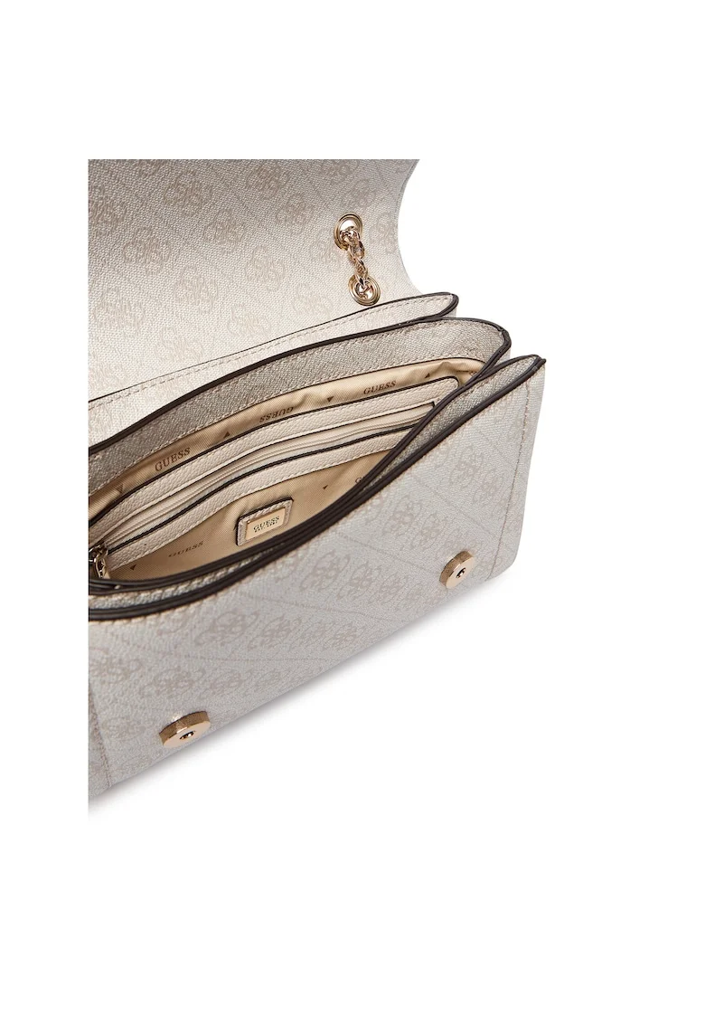 Geanta dama,  ecologica, bej, One Size INTL, set cu sac impotriva prafului