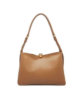 Geanta dama,  maro, piele naturala, One Size INTL