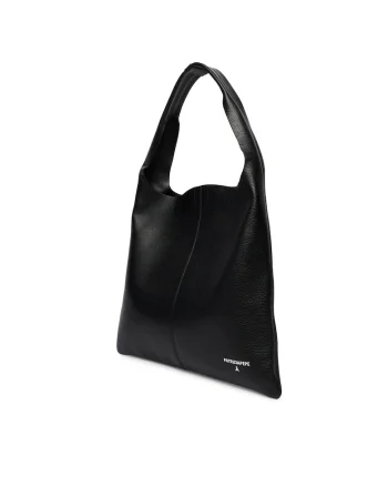 Geanta dama,  piele naturala, negru, One Size INTL