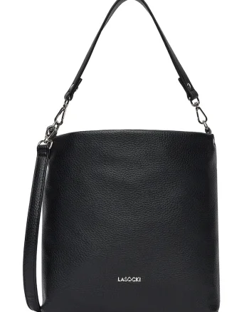 Geanta de umar,  material sintetic, neagra, One Size INTL