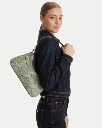 Geanta dama,  ecologica, verde, One Size INTL