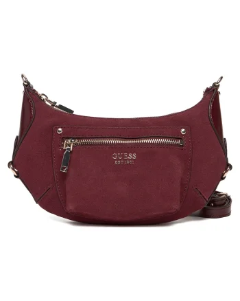 Geanta dama,  piele naturala, rosie, One Size INTL