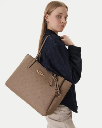 Geanta dama,  ecologica, bej, One Size INTL