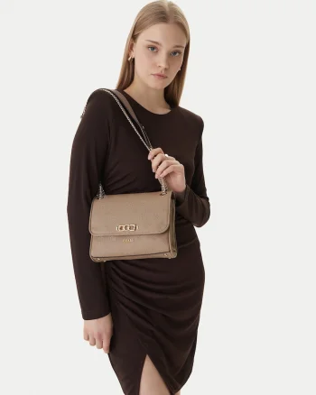Geanta dama,  ecologica, bej, One Size INTL