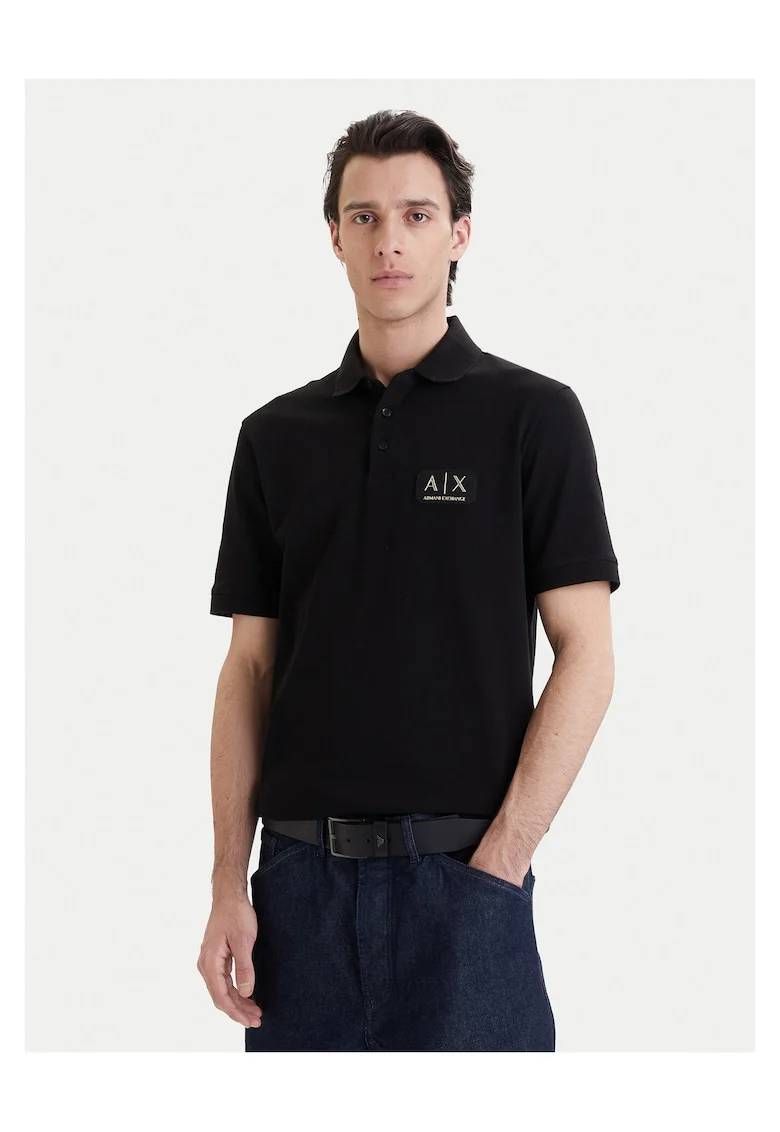 Tricou barbati,  bumbac, negru,