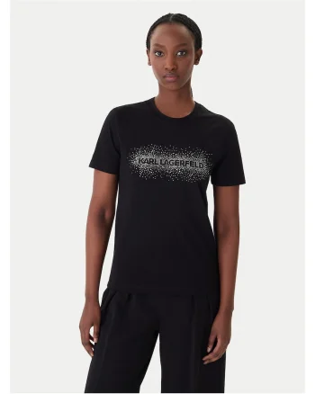 Tricou dama,  bumbac organic, negru