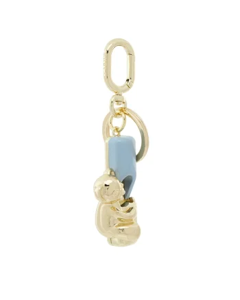 Breloc  albastru, plastic, One Size INTL