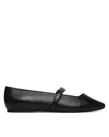 Balerini,  Piele naturala, Negru