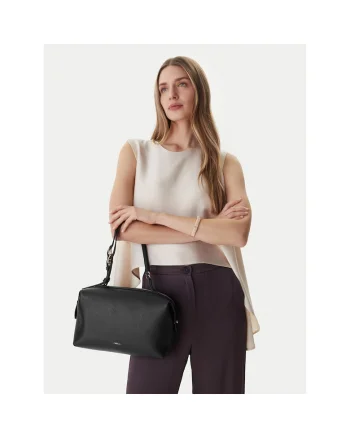 Geanta dama,  tkanina, negru, One Size INTL