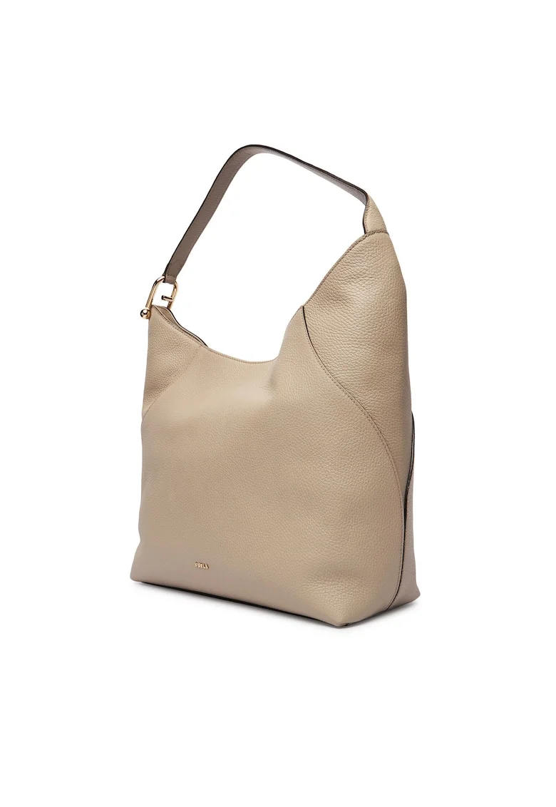 Geanta dama,  piele naturala, One Size, Bej