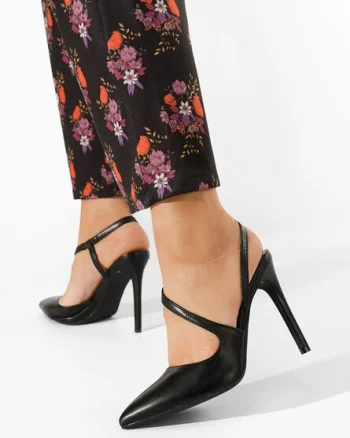 Pantofi cu toc stiletto Ayza negri