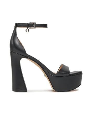 Sandale dama,  303560, Piele naturala,, Negru