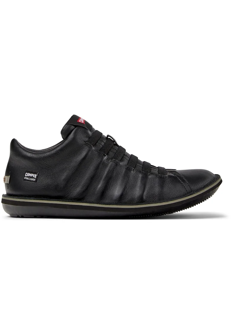 Pantofi sport de piele Beetle 1415, Rosu/Negru