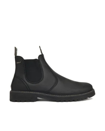 Ghete barbati  Chelsea, piele naturala, Negru