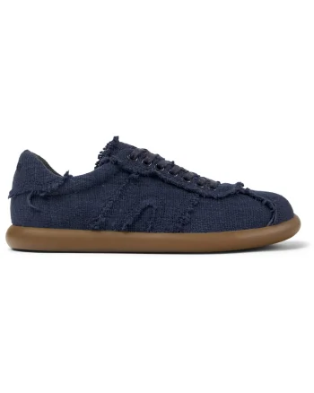 Pantofi sport din bumbac organic Soller 232573, Bleumarin