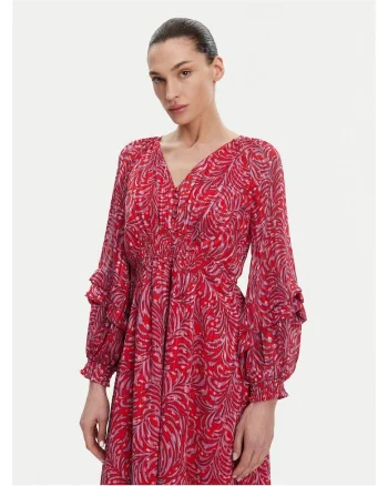 Rochie,  71YFO 60, rosu, multicolor, 10