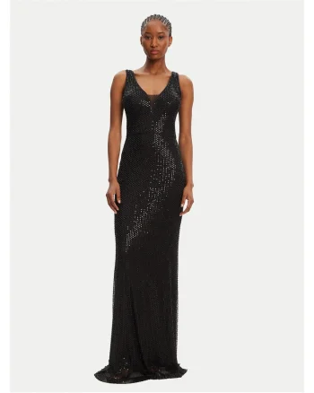 Rochie de seara,  Nailon, negru