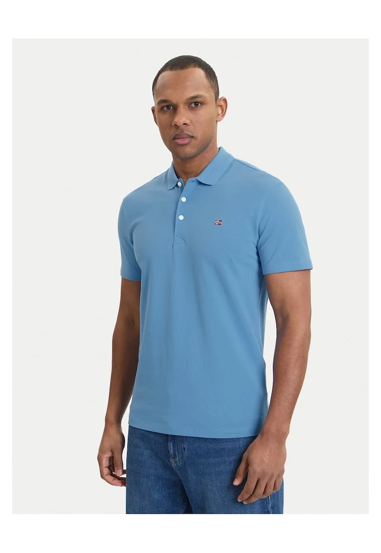 Tricou barbati,  bumbac, albastru,