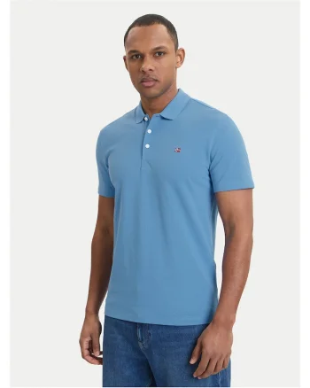 Tricou barbati,  bumbac, albastru,